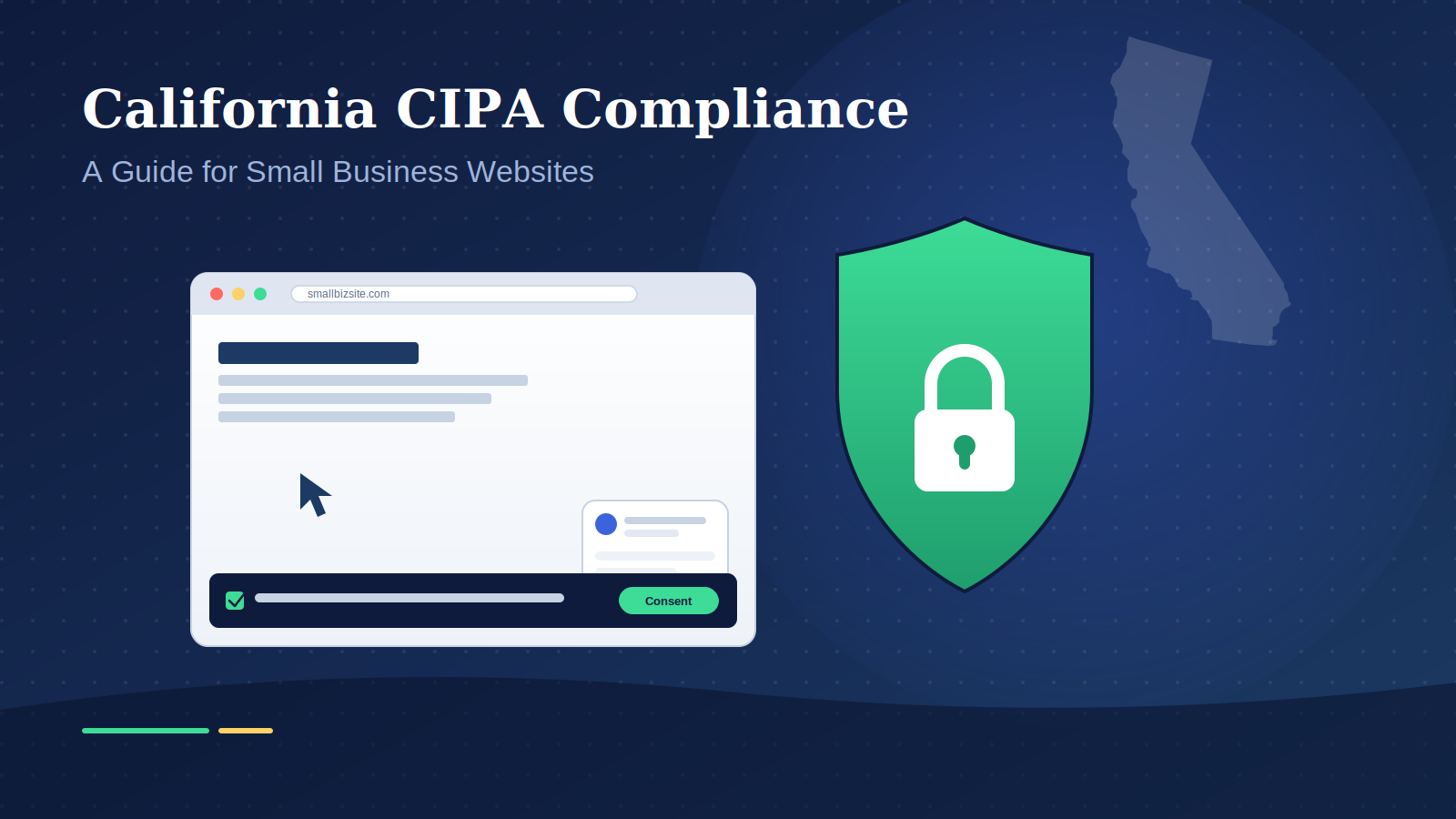 California CIPA Compliance for Small Business Websites